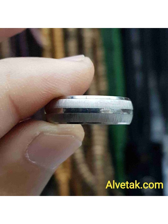 paslanmaz 6mm çelik yüzük : ca001