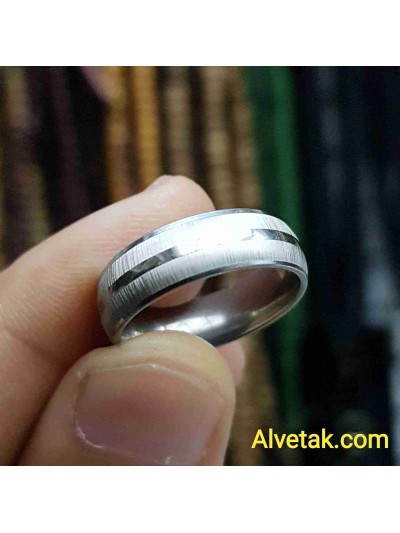 paslanmaz 6mm çelik yüzük : ca001