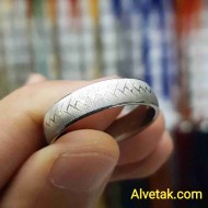 paslanmaz 6mm çelik yüzük : ca002