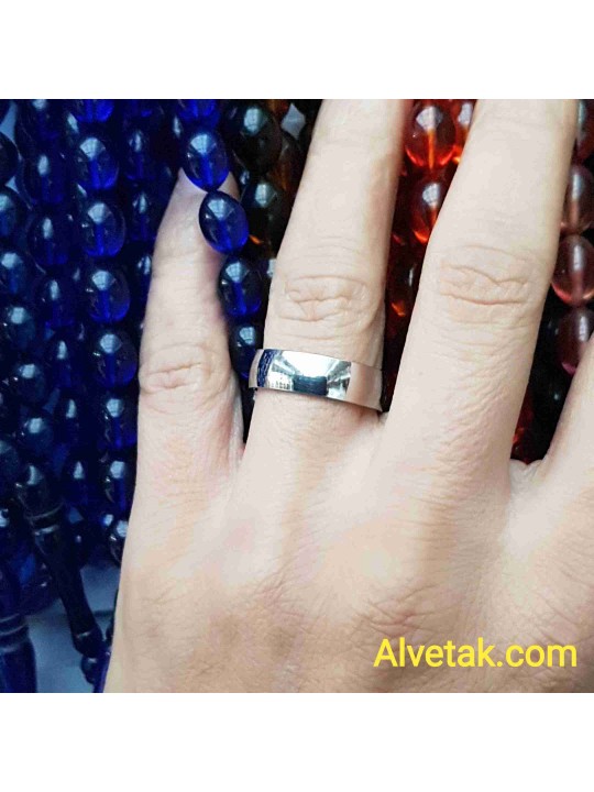 paslanmaz 6mm çelik yüzük : ca006