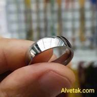 paslanmaz 6mm çelik yüzük : ca006