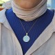Hilye-i Şerif Yazılı Kararmaz Çelik Kolye : 25 mm