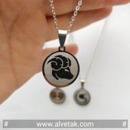 Paslanmaz Çelik Burç Kolyesi Paslanmaz Çelik Burç Kolyesi