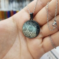 Kararmaz Mührü Süleyman Çelik Kolye : CELFIGMUHSUL002