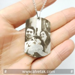 Paslanmaz Resimli Çelik Kolye Paslanmaz Resimli Çelik Kolye