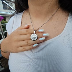 İsimli Aile Kolyesi, Çelik Kolye, Paslanmaz Kolye