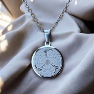 Felak Nas İhlas ve Kafirun, Gümüş Renk, Kararmaz Çelik Kolye