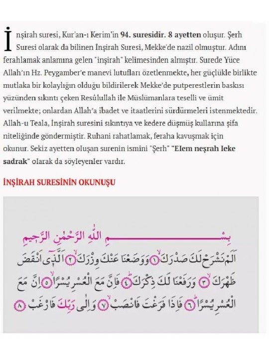 İnşirah Yazılı Kolye, Gold Renk, Paslanmaz Çelik, K054