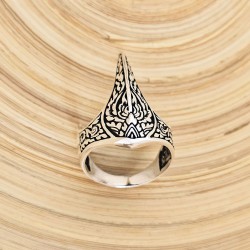 925 Ayar Okçu Gümüş Erkek Yüzük : 00175 925 Ayar Okçu Gümüş Erkek Yüzük : 00175