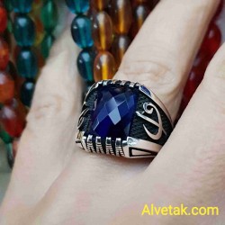 mavi zirkon taşlı 925 ayar gümüş erkek yüzük : 00983 mavi zirkon taşlı 925 ayar gümüş erkek yüzük : 00983