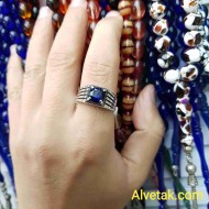 mavi zirkon taşlı 925 ayar gümüş erkek yüzük : 02088 mavi zirkon taşlı 925 ayar gümüş erkek yüzük : 02088