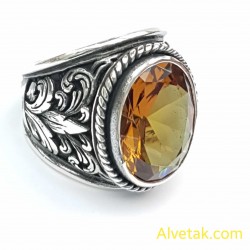 renk değiştiren zultanit taşlı 925 ayar gümüş yüzük : 02405