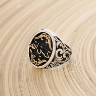 Osmanlı Tuğralı 925 Ayar Gümüş Erkek Yüzük Osmanlı Tuğralı 925 Ayar Gümüş Erkek Yüzük