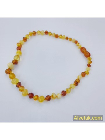 Damla Kehribar Bebek Kolyesi : KBK001