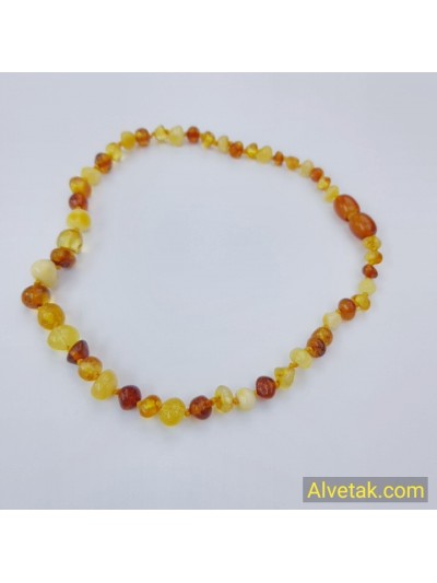 Damla Kehribar Bebek Kolyesi : KBK001