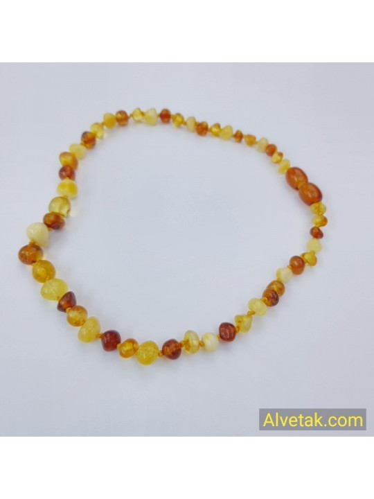Damla Kehribar Bebek Kolyesi : KBK001