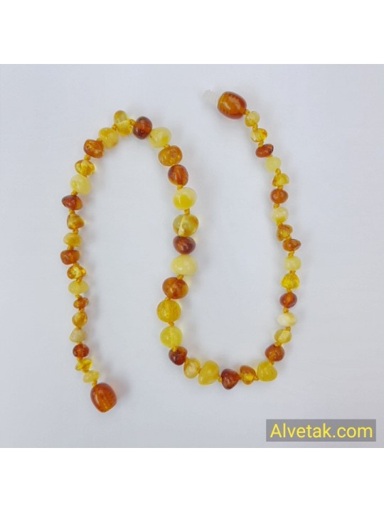 Damla Kehribar Bebek Kolyesi : KBK001