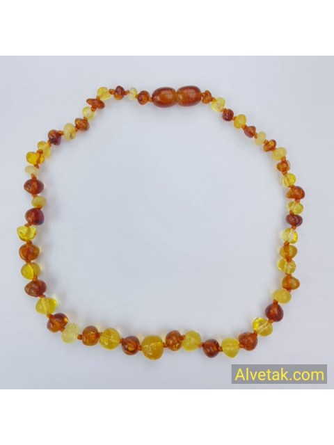 Damla Kehribar Bebek Kolyesi : KBK003