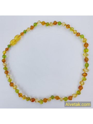 Damla Kehribar Bebek Kolyesi : KBK004