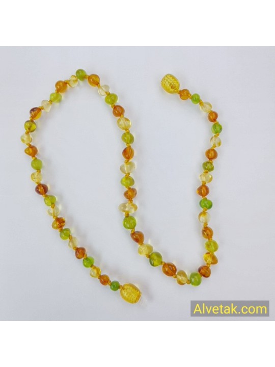 Damla Kehribar Bebek Kolyesi : KBK004