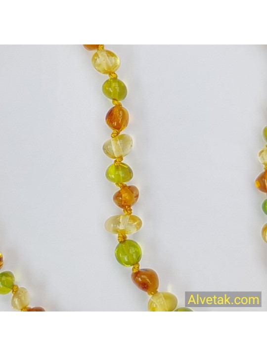 Damla Kehribar Bebek Kolyesi : KBK004
