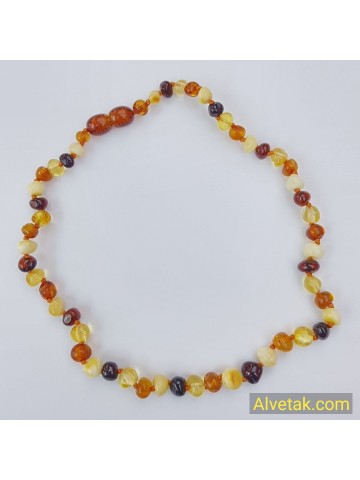 Damla Kehribar Bebek Kolyesi : KBK006