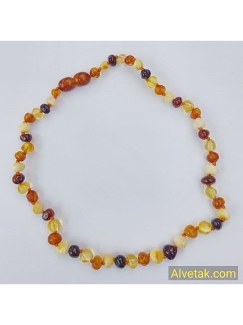 Damla Kehribar Bebek Kolyesi : KBK006