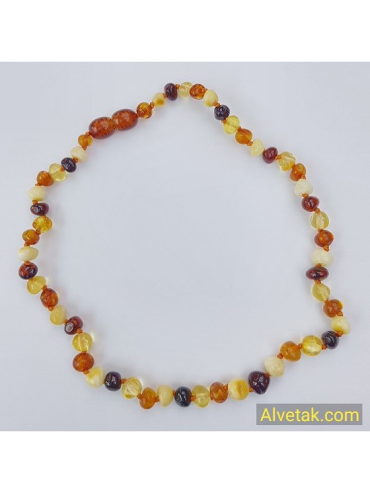Damla Kehribar Bebek Kolyesi : KBK006