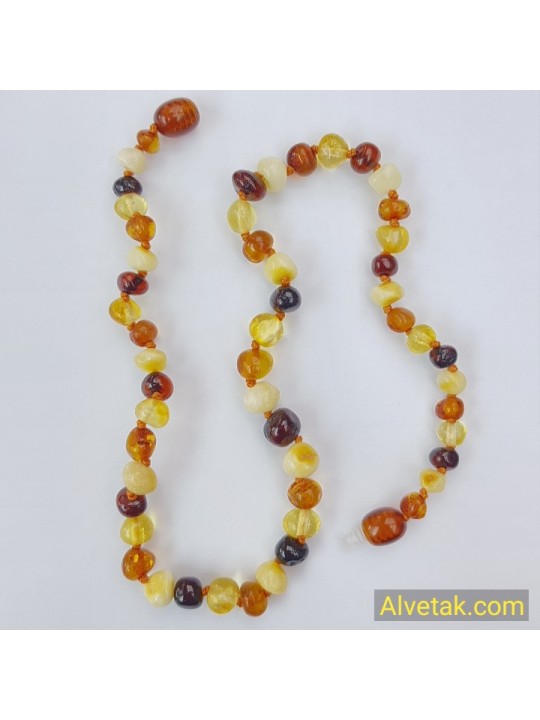 Damla Kehribar Bebek Kolyesi : KBK006