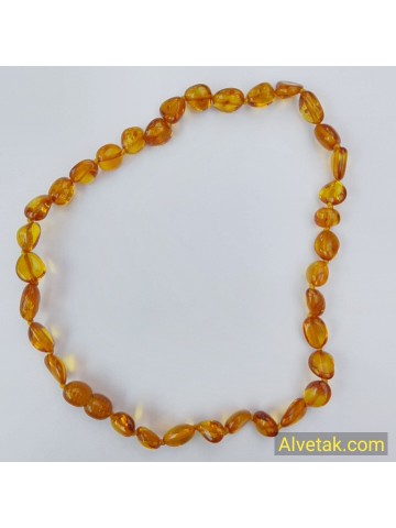 Damla Kehribar Bebek Kolyesi : KBK007