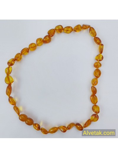 Damla Kehribar Bebek Kolyesi : KBK007