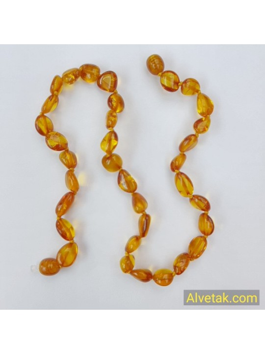Damla Kehribar Bebek Kolyesi : KBK007