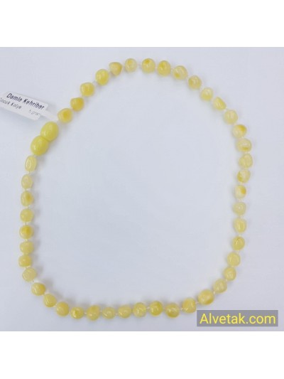 Damla Kehribar Bebek Kolyesi : KBK008