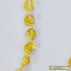 Damla Kehribar Bebek Kolyesi : KBK009 Damla Kehribar Bebek Kolyesi : KBK009