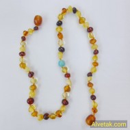 Damla Kehribar Bebek Kolyesi : KBK010 Damla Kehribar Bebek Kolyesi : KBK010