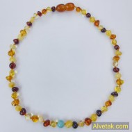 Damla Kehribar Bebek Kolyesi : KBK010