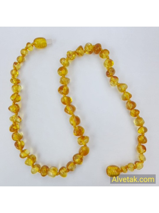 Damla Kehribar Bebek Kolyesi : KBK011