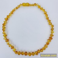 Damla Kehribar Bebek Kolyesi : KBK011