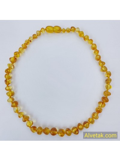 Damla Kehribar Bebek Kolyesi : KBK011