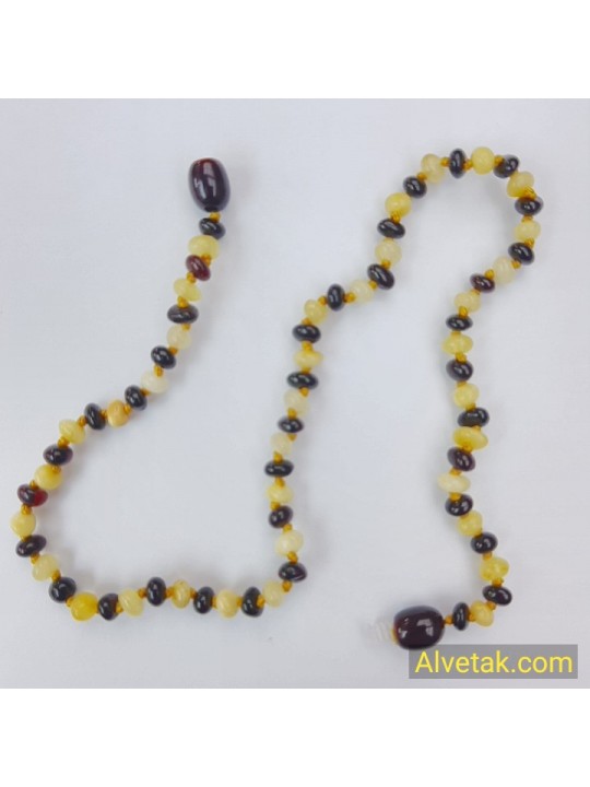 Damla Kehribar Bebek Kolyesi : KBK013