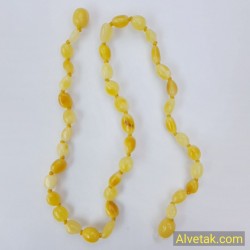 Damla Kehribar Bebek Kolyesi : KBK014