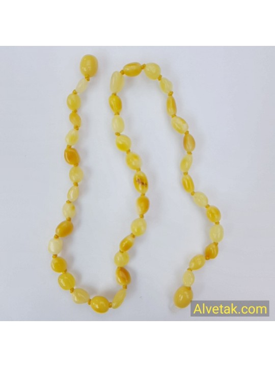 Damla Kehribar Bebek Kolyesi : KBK014