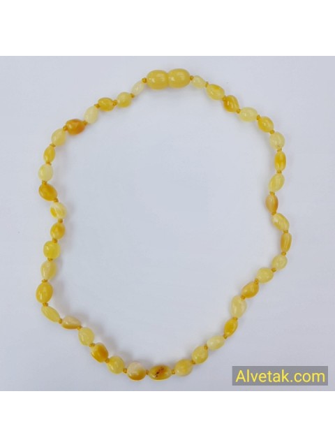 Damla Kehribar Bebek Kolyesi : KBK014