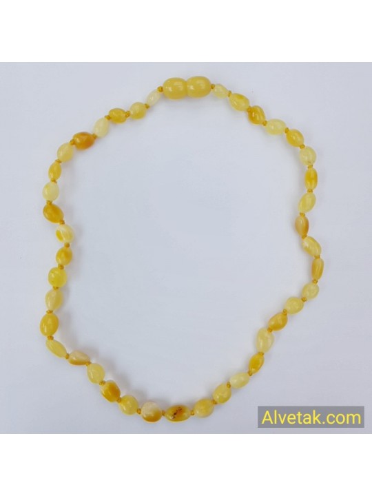 Damla Kehribar Bebek Kolyesi : KBK014