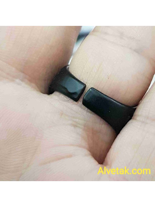 Elif Vav Figürlü Metal Yüzük