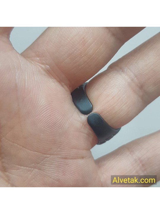 Mührü Süleyman Figürlü Metal Yüzük
