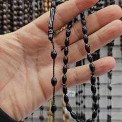 siyah kuka tesbih, 33-lük, kararan ve parlayan tesbih: kuk012 siyah kuka tesbih, 33-lük, kararan ve parlayan tesbih: kuk012