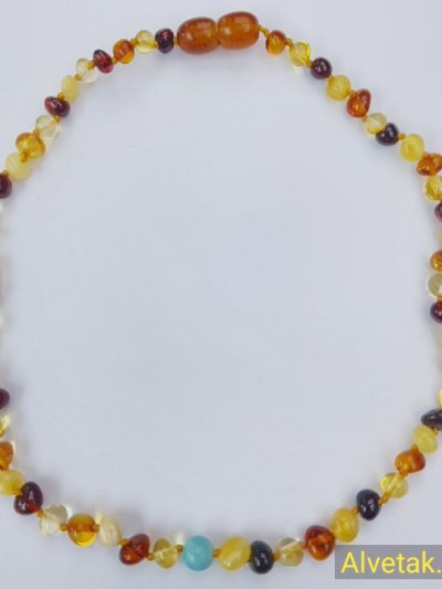 Damla Kehribar Bebek Kolyesi : KBK010