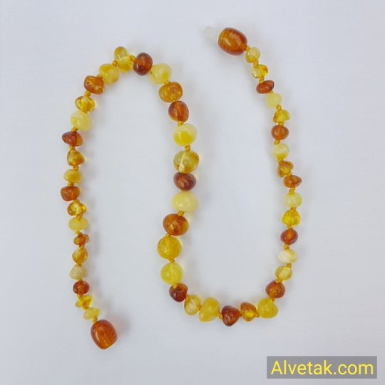 Damla Kehribar Bebek Kolyesi : KBK001