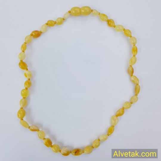 Damla Kehribar Bebek Kolyesi : KBK014